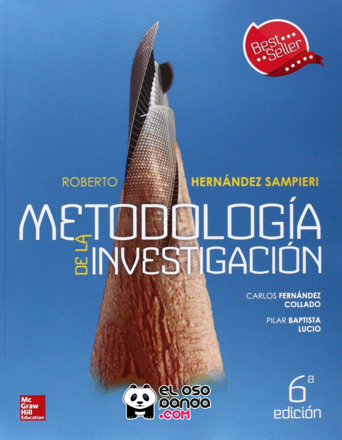 Portada de Metodología de la Investigación - Sexta Edición